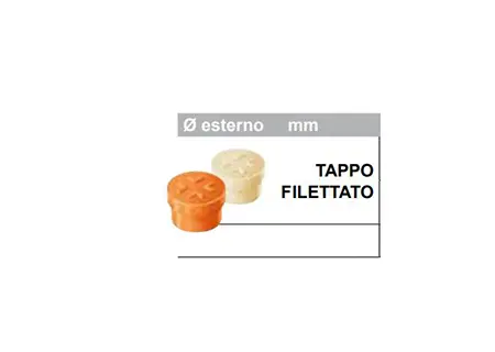 Tappo filettato-Stabiplastic-Tubiplast